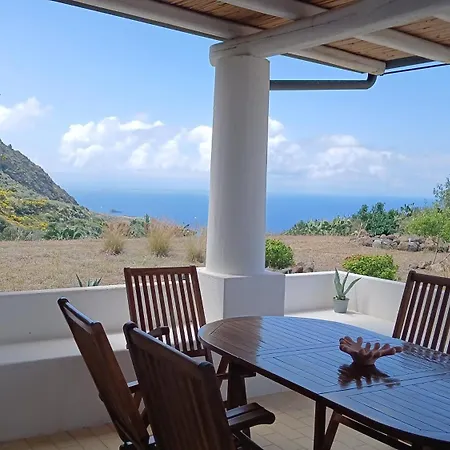 La Casa Blu Deluxe Villa Lipari  Exterior photo